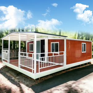 拡張可能なプレハブ鋼製コンテナハウス、移動式住宅、オフィス、キッチン、寝室、寮、防水建築 - Product Image 4