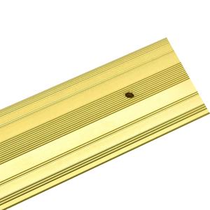 Accesorios para Pisos Laminados, Moldura para Puerta, Tiras de Transición Extra Anchas para Pisos Dorados - Product Image 1