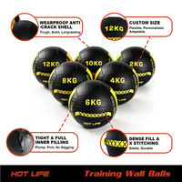 OKPRO Prix de gros Équipement de gym Ballon de force personnalisé avec logo Ballon mural