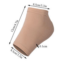 Chaussettes élastiques de massage en silicone pour tendon d'achille et protecteur de malléole