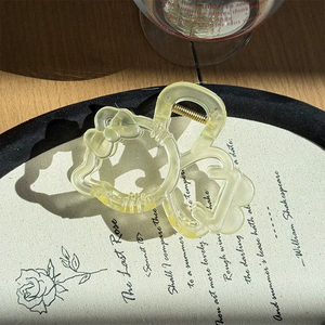 Barrettes à <span class=keywords><strong>cheveux</strong></span> transparentes <span class=keywords><strong>Hello</strong></span> <span class=keywords><strong>Kitty</strong></span> pour femmes, style mignon, barrettes à <span class=keywords><strong>cheveux</strong></span> en plastique pour filles - Product Image 6