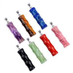 Collier pendentif en <span class=keywords><strong>pierre</strong></span> naturelle et bambou, perles <span class=keywords><strong>de</strong></span> quartz améthyste et quartz rose, collier <span class=keywords><strong>de</strong></span> guérison en cristal pour femme - Product Image 1