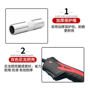 Pistolet de soudage MIG MAG standard national 350A 500A CO2, type split, 1 axe, monophasé, fil de 1 mm, épaisseur de 1/2 pouce - Product Image 3