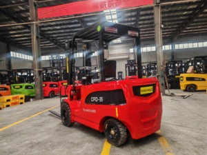Carrello Elevatore Elettrico da 1-5 Tonnellate, Mini Carrello Elevatore con Batteria al Litio, Essenziale per il Trasporto Merci e la Gestione Magazzino - Product Image 3