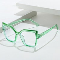 Nouvelles montures de lunettes tendance rétro œil-de-chat style Instagram, classiques européennes et américaines, décontractées et polyvalentes