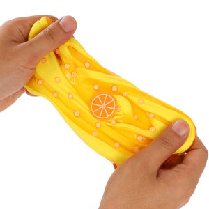 Pâte à modeler cristalline aux fruits avec logo personnalisé, argile super légère à séchage rapide, breloques en slime orange, mélange de slime pour enfants, plus de plaisir pour les enfants - Product Image 6
