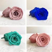 Roses éternelles de qualité supérieure |   Boîte cadeau DIY aux tons Morandi sophistiqués |   Roses fraîchement pressées, vente en gros disponible en Chine