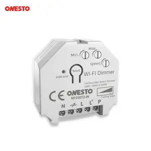 Smart Dimmer Switch 250W Dimmer Controller tuya smart dimmer module work with Alexa Google home