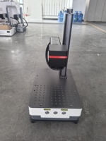 Nouvelle imprimante à fibre optique de bureau, 20W/30W, axe rotatif, zone de travail de 110-300 mm, adaptée aux métaux sauf acier inoxydable