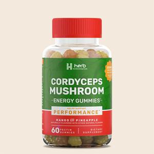 Gummies aux champignons en marque blanche OEM/ODM, complexe de 10 champignons pour la concentration, le cerveau et la mémoire, pour adultes - Product Image 1