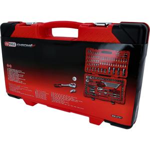 KS TOOLS Jeu de douilles 1/4 "+ 1/2" CHROMEplus, 151 pièces - Product Image 3