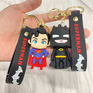 Vente en gros de breloques de chaussures, porte-clés et accessoires pour clés de voiture personnalisés, à thème anime, dessin animé, cool, <span class=keywords><strong>Marvel</strong></span>, Batman, <span class=keywords><strong>super</strong></span>-héros - Product Image 2