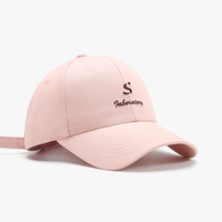 Versión coreana letra S gorra de béisbol superior suave hombres mujeres Casual al aire libre viaje Duckbill sombrero de moda sombrero de sol adelgazante común