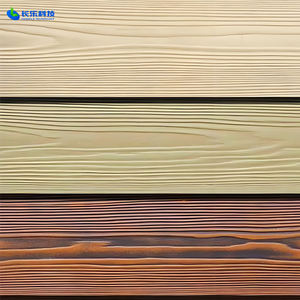 Yüksek kaliteli olmayan asbest kayar paneller su geçirmez ahşap tahıl dış duvar Fiber çimento cephe giydirme Fiber çimento panel - Product Image 6