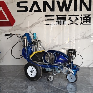 Máquina Automática de Señalización Vial por Pulverización en Frío con Salto de Línea, <span class=keywords><strong>Equipo</strong></span> de Demarcación de Carreteras - Product Image 2