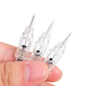 Cartouche d'aiguilles PMU stérilisées jetables à 5 niveaux pour sourcils et lèvres, aiguilles de tatouage cosmétique - Product Image 4