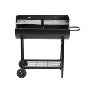 OEM En Plein Air barbecue barbecue robuste gril Durable Fer Noir extérieur