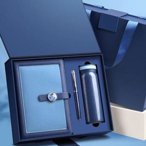 2025 Wholesale Promotional Luxury Business <b>Gifts</b> Items Notebook Pen Vacuum CupSet Personalized Custom Logo Corporate <b>Gift</b> <b>Set</b> - Product Image 2