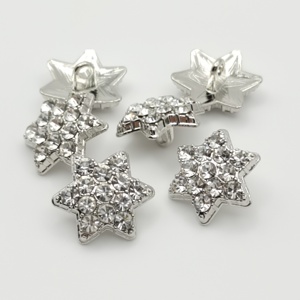 Bán Buôn Trong Kho Tinh Thể Thủy Tinh Đá Nút Rõ Ràng Rhinestone Chất Lượng Cao <span class=keywords><strong>Swarovski</strong></span> Nút - Product Image 3