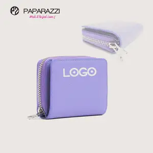 Carteras #PA0113 RFID PU Leather Ladies Minimalist Wallet Luxury Woman Wallet 2023 Medium Size Wallet For Women