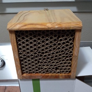 메이슨 비 하우스 수제 천연 나무 꿀벌 하이브 코팅 왁스 방수 긴 서비스 수명 - Product Image 5