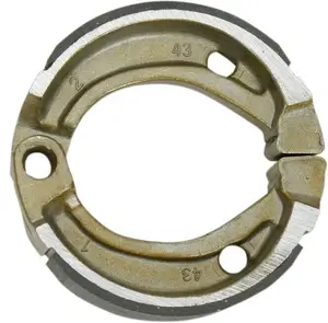 Motosiklet yedek parçaları 130mm x 25mm ön fren pabuçları için 210330 uygun TRX70 FourTrax 1986 1987 CH 250 Spacy 1985 1986 Honda