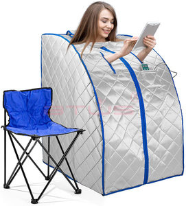 Coperta portatile per Sauna a vapore, tenda pieghevole per Sauna Spa per perdita di peso, rilassamento disintossicante a casa - Product Image 1