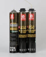 Mousse PU ignifuge SOZEN-A50 à haute dureté et isolation thermique, homologuée B2, pour le remplissage des cavités de portes et fenêtres