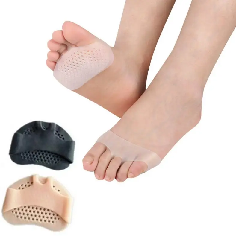 Non-slip Silicone Foot Pads Forefoot Insole Shoes High Heel Soft Insert Non-slip Feet Protection Ladies Pain Relief