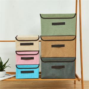 Vente chaude Guangdong Boîte de rangement pliable Organisateur coloré <span class=keywords><strong>Coffre</strong></span> à jouets avec poignée Capacité de 35L pour le stockage des aliments et des sacs - Product Image 3