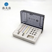 Boîte de désinfection spéciale pour chirurgie implantaire dentaire, mini-boîte de désinfection pour outil de fixation de vis en clinique, en promotion