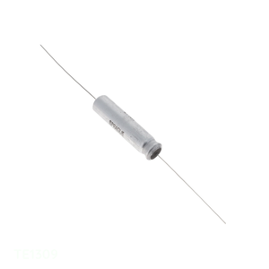 ตัวเก็บประจุแบบมีรูผ่านช่อง TE1309 100 uF ตัวเก็บประจุแบบมีแกน100 uF 50V - Product Image 1