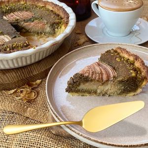 Top bán thép không gỉ Wedding party Baking công cụ thiết lập Phụ kiện bánh cắt bánh máy chủ dao thìa - Product Image 2