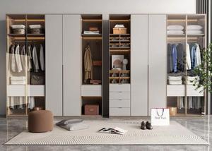 Vêtements de garde-robe personnalisés armoire de chambre à coucher design de meubles fabriqués en Chine - Product Image 6