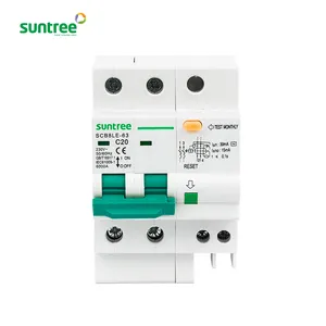 Suntree-Disjuntor de fuga em miniatura, venda quente, CA, 32A, 400V, 2P, RCCB