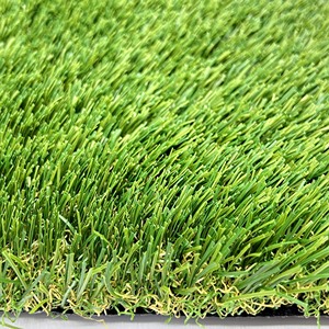 พรมหญ้าเทียมพรีเมี่ยมพรมหญ้าสังเคราะห์ปลอดสารพิษพร้อมรูระบายน้ำด้านหลังทำจากยาง1.<span class=keywords><strong>2</strong></span> "กอง<span class=keywords><strong>3</strong></span>/8" Gauge15 * 100FT - Product Image 6