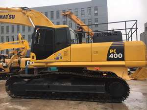 Excavatrice sur chenilles Komatsu PC400 d'origine japonaise, faible nombre d'heures de travail, bon état, véhicule de 40 tonnes, vente de PLC en état de marche - Product Image 6