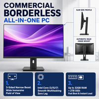 Hepsi Bir Arada Masaüstü Bilgisayar 24 İnç FHD 1920x1080 Intel Core I7 DDR4 32GB 2TB SSD Windows 11 Bluetooth WiFi İş Ofisi İçin