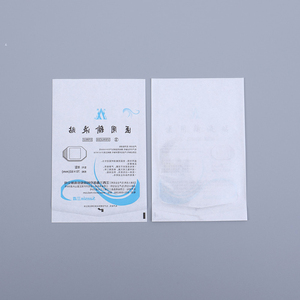 Pochette d'emballage en papier et plastique stérile médical avec fermeture autocollante pour <span class=keywords><strong>seringue</strong></span>, kit d'infusion et petits instruments médicaux - Product Image 3