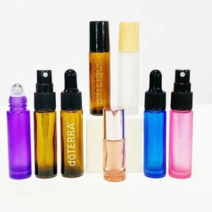 Botella de vidrio, 5ml, 10ml, Perfume de aceite esencial, tapa de bambú, rollo en botella, Bola de <span class=keywords><strong>rodillo</strong></span> de acero, esencia de Perfume, contenedor de aceite corporal - Product Image 6