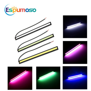 Dải Đèn COB Chạy Ban Ngày Lái Xe DRL 17CM Thông Dụng Đèn Làm Việc Chip COB Led Trang Trí Xe Hơi 5W Chống Nước 12V - Product Image 6