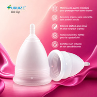 Furuize Coupe menstruelle biologique de haute qualité ISO 10993, fabricant certifié ISO 13485, alternative réutilisable aux serviettes hygiéniques
