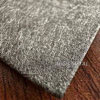 Couche de diffusion de gaz de nickel pour électrode d'électrolyse, feutre de fibre de nickel pur/feutre de nickel fritté