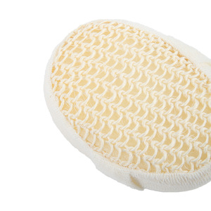 Oval Loofah <b>Bath</b> Sponge Natural Exfoliating <b>Scrubber</b> For Body Cleaning - Product Image 4