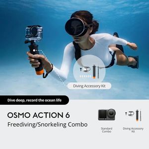 Newest Design Osmo Action 6 F2.0-F4.0 Flexible Aperture 4 Hr Working Time F1/1.1 Sensor 4K Ultra HD 4K Action <b>Camera</b> - Product Image 4