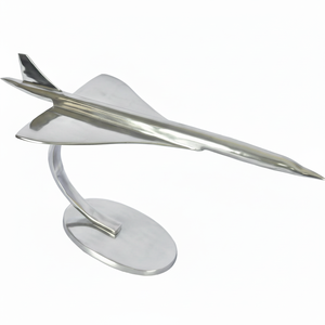 โมเดลเครื่องบินอลูมิเนียมสำหรับตกแต่งโมเดลเครื่องบินเครื่องตกแต่งขัดเงาเงาสูงขนาดตามสั่ง - Product Image 1