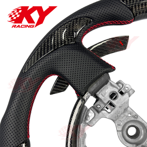 Volante Deportivo Personalizado de Fibra de Carbono para Toyota 86 GT86 GR86 GR GTS TRD Subaru BRZ Scion FR-S, Accesorios para Automóviles - Product Image 2