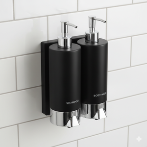 Dispensador de Lujo de Acero Inoxidable para Montar en la Pared, para Champú, Gel de Ducha y Acondicionador, para Baños de Hotel - Product Image 3