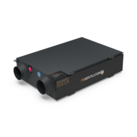 Système de ventilation ERV MIA 250m3/h avec récupération de chaleur enthalpique totale, filtre HEPA H13 pour cuisine et hôtel, CVC