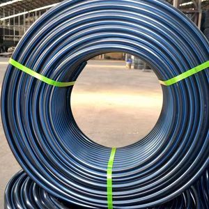 Tubes de conduites d'eau d'irrigation en polyéthylène haute densité Hdpe 50mm Sdr11 Pe tuyaux de Drainage pour la protection des câbles - Product Image 1